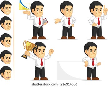 Office Worker Customizable Mascot