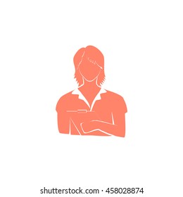Office worker icon