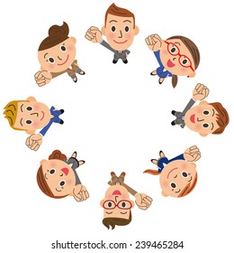 Office Worker Meeting Try Hard Stock Vector (Royalty Free) 239465284