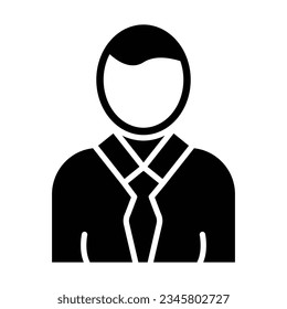 Icono De Glifo De Vector De Office Para Uso Personal Y Comercial.

