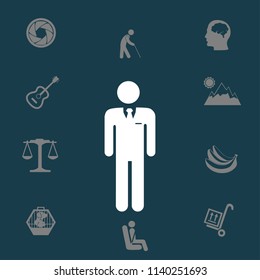 office worker vector icon