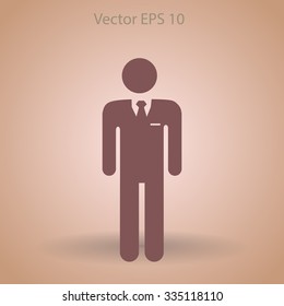 office worker vector icon