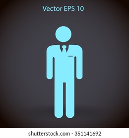office worker vector icon