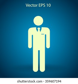 office worker vector icon