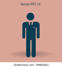 office worker vector icon