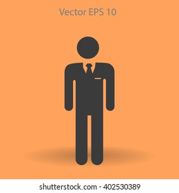 office worker vector icon