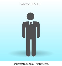 office worker vector icon