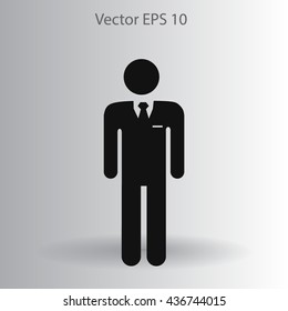 office worker vector icon