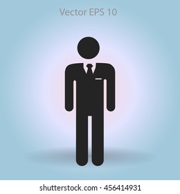 office worker vector icon