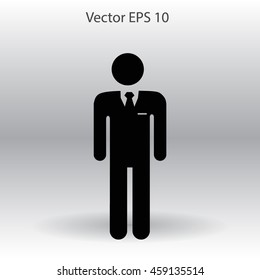office worker vector icon