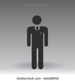 office worker vector icon