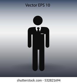 office worker vector icon