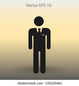 office worker vector icon