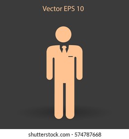 office worker vector icon