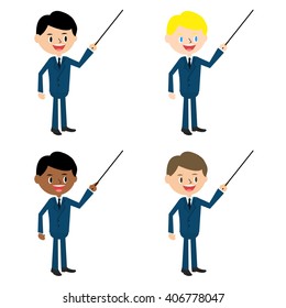 The office worker who explains.5