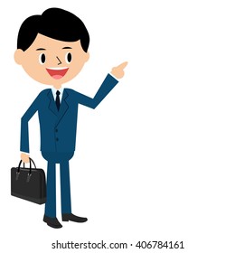 Office Worker Who Found Something1 Stock Vector (Royalty Free ...