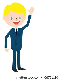 The office worker who greets.2