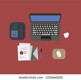 Office worker workflow.