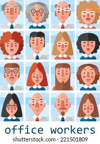 office workers