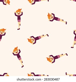 Office workers ,seamless pattern