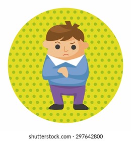 Office workers theme elements 