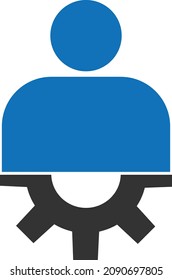 Office Working icon in trendy flat style isolated on background. Office Working icon page symbol for your web site design Office Working icon ,creative work icon 
