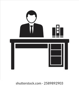Office workplace icon. Office icon