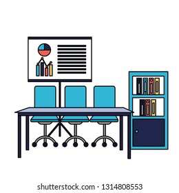 office workplace interior