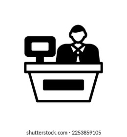 Officer icon in vector. Logotype