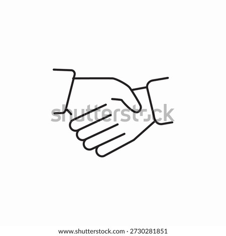 official agreement icon sign vector