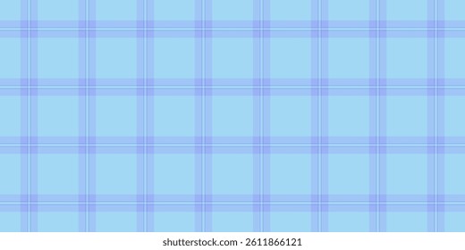 Official background tartan plaid, identity textile texture pattern. Aesthetic fabric seamless vector check in blue and cyan colors palette.