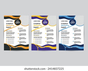official business flyer design creative 