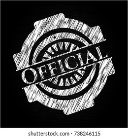 Official chalkboard emblem