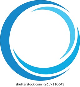 Un templete oficial del logotipo colorido