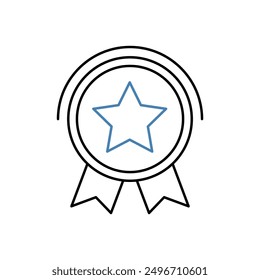 official concept line icon. Simple element illustration. official concept outline symbol design.