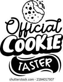 Official Cooker Taster Printable Vector