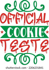 official cookie teste vector file
