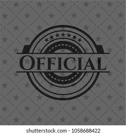    Official dark badge