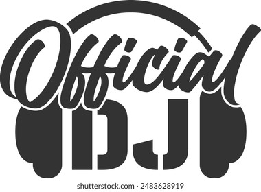 Official Dj - Dj Illustration