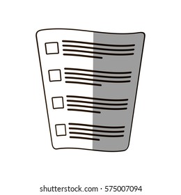 official documents icon design, vector illustration image