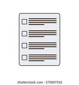 official documents icon design, vector illustration image