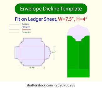 Envelope oficial W 7.5, H 4 polegadas Dieline Template. é importante manter um tom que se encaixa na formalidade do evento. Veja como você pode estruturar nomes com base em diferentes cenários Evento formal