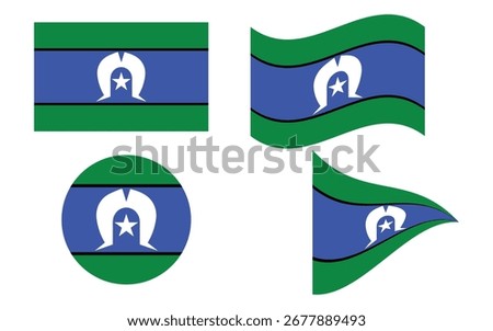 Official Flag of the Aboriginal and Torres Strait Islander Peoples of Australia.