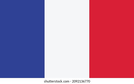 Official flag of France nation