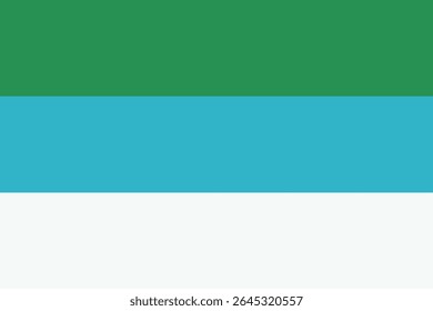 Official flag of Puerto Limón, Costa Rica. Authentic vector illustration for travel, culture, and national identity projects. This Costa Rican city symbol is perfect for your design needs