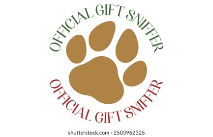 Official gift sniffer, new Christmas design