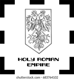 Official government ensigns of Foly Roman Empire