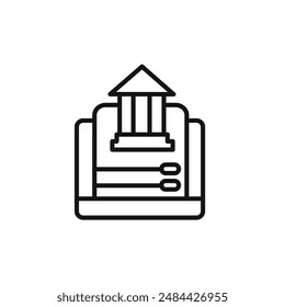 Official information online icon vector set collection for web