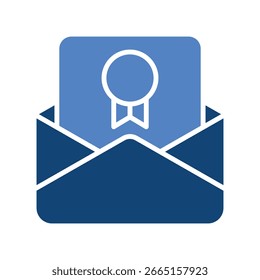 Offizieller Letter-Vektor für diplomatische Kommunikation, Illustration von Regierungsdokumenten, formelle Botschaft und Vertrag
