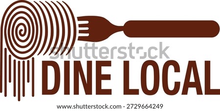The official logo for “Dine Local,” an online ordering and delivery platform supporting local restaurants in Ontario, Canada. The service provides commission-free solutions for restaurants, helping customers easily order from and support local eateries.